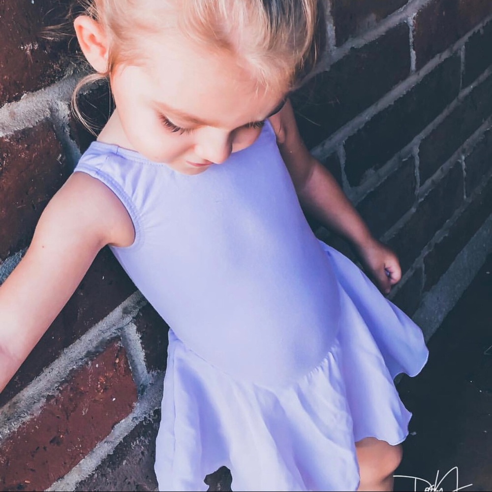 Lavender leotard